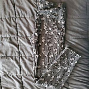 Floral Print Pants